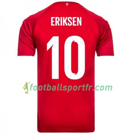 Tenue Danemark Eriksen 10 Domicile Coupe du monde 2018 Maillot de Foot